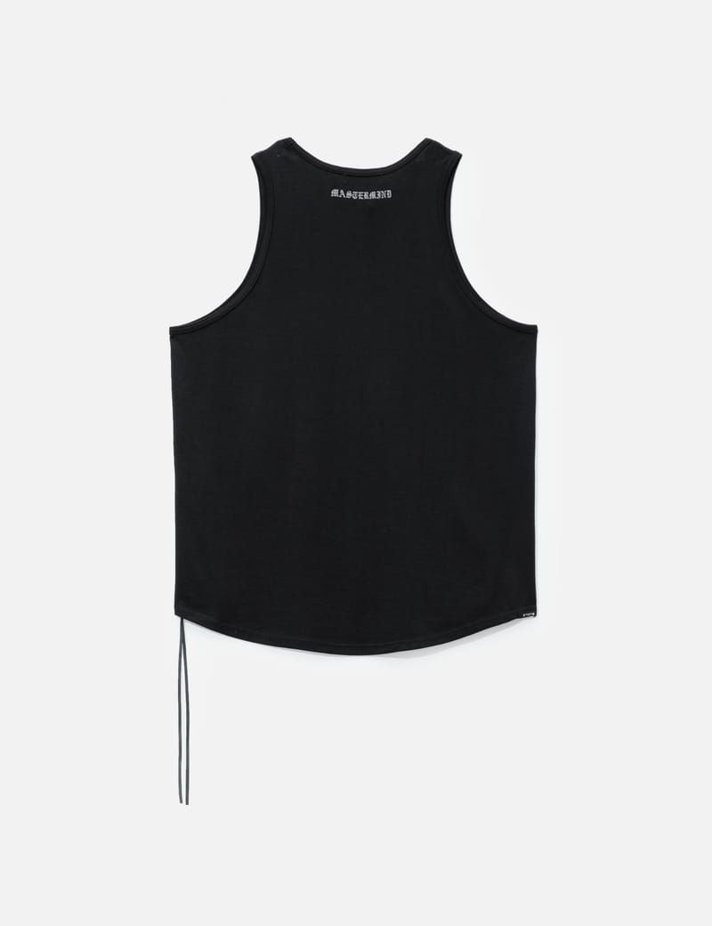 mastermind JAPAN ロングタンクトップ Mastermind Japan Glass Beaded Oopwheel Tank Top - Iconic beaded