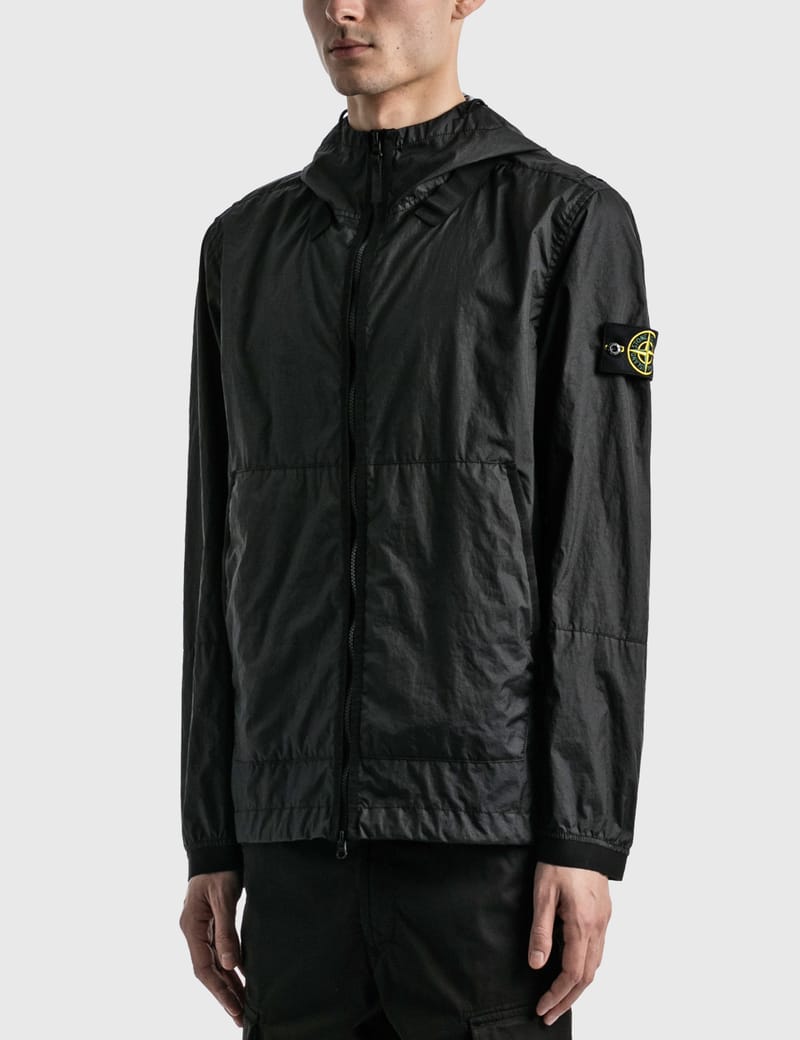 Stone Island - Membrana 3L TC Hooded Jacket | HBX - Globally