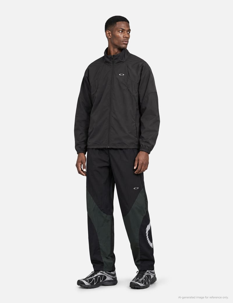 Oakley Skull Hybrid Zip Pullover Shirt - Stretch half-zip mock