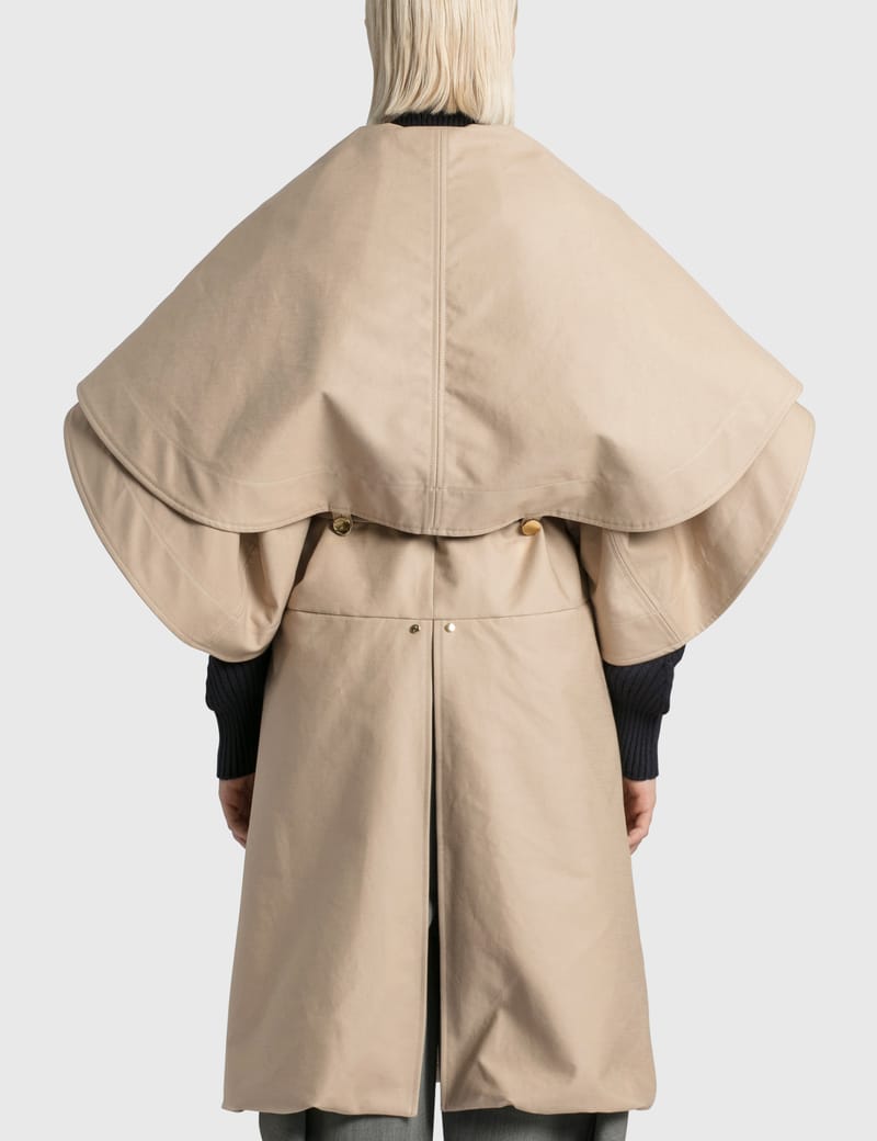 JW Anderson - Belted Fold Volume Coat | HBX - Globally Curated