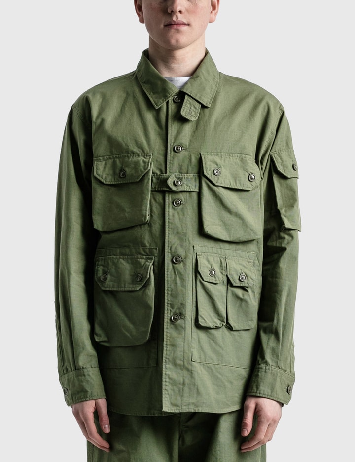 Engineered Garments - Explorer Shirt Jacket | HBX - HYPEBEAST 為您搜羅全球潮流時尚品牌