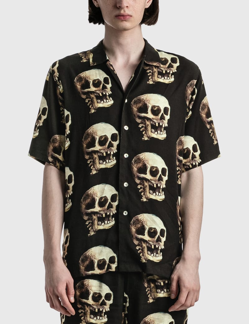 Saint laurent 2024 skull shirt