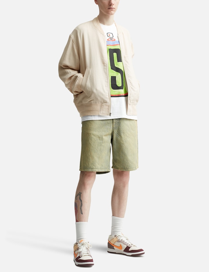 Mist Linen Bomber main image 1