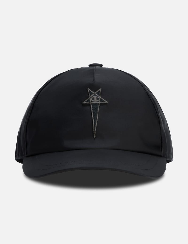 Rick Owens X Champion Baseball Cap - Black | Garmentory