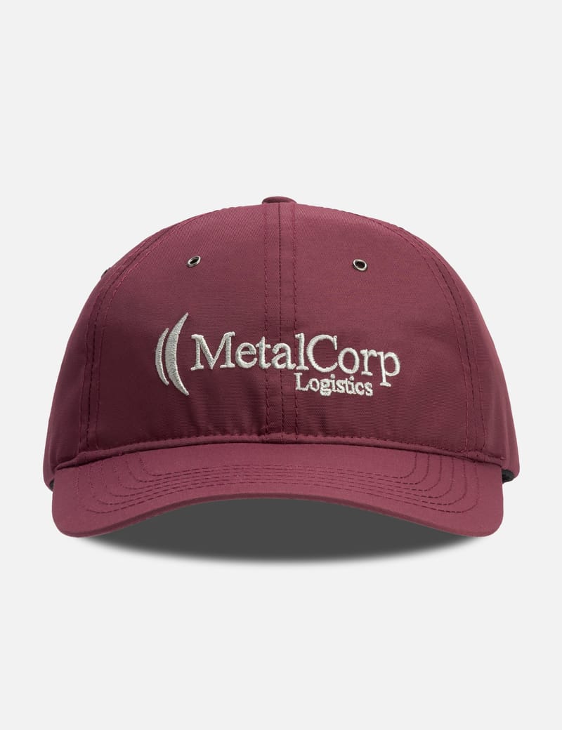 Metalwood Studio Metal Logo 5-Panel Hat - フロント刺繍のブラウン5