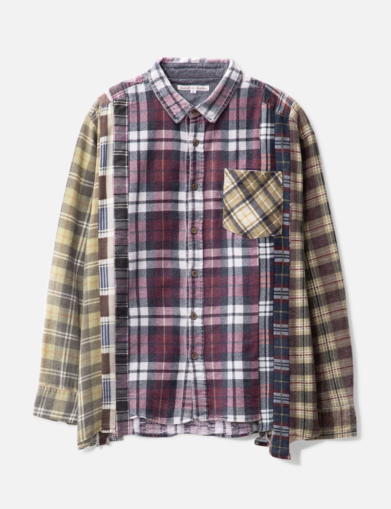 Needles - 7 Cuts Flannel Shirt | HBX - Globally Curated Fashion