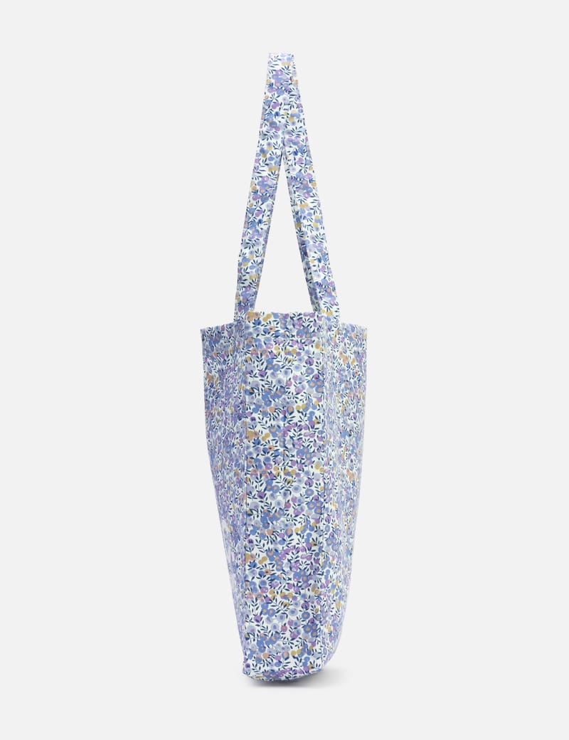 A.P.C. Tote Lou Rue Madame 2 - Floral-print tote for hand or