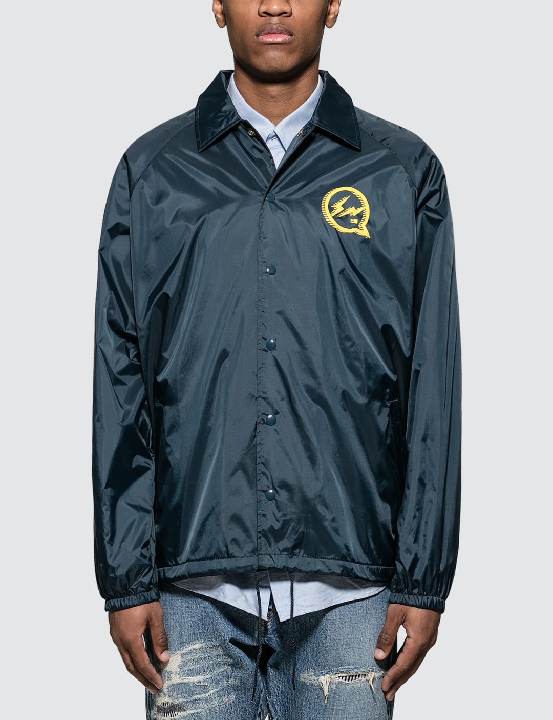 Denim By Vanquish & Fragment - Icon Coach Jacket | HBX - Globally ...