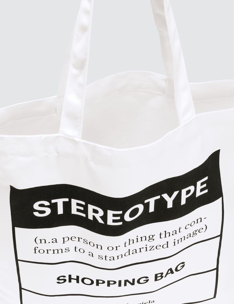 バッグ Maison Margiela Stereotype Shopping Bag Maison Margiela fabric STEREOTYPE Shopper bag men - Glamood