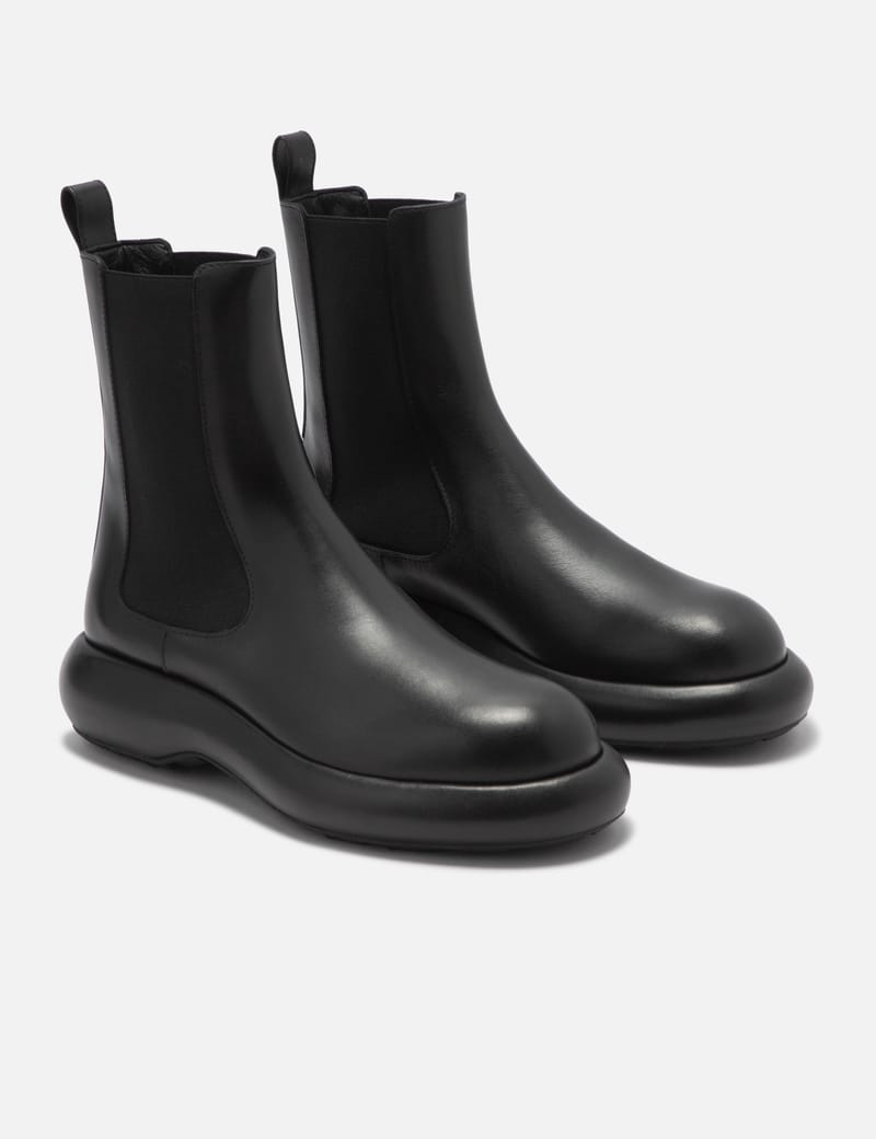 Jil Sander - Leather Ankle Boots | HBX
