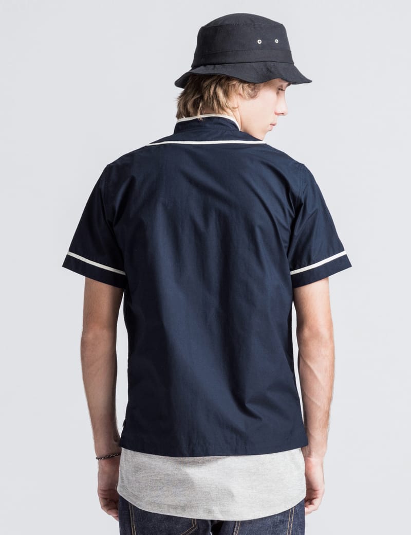 Head Porter Plus - Navy Baseball Shirt | HBX - Globally