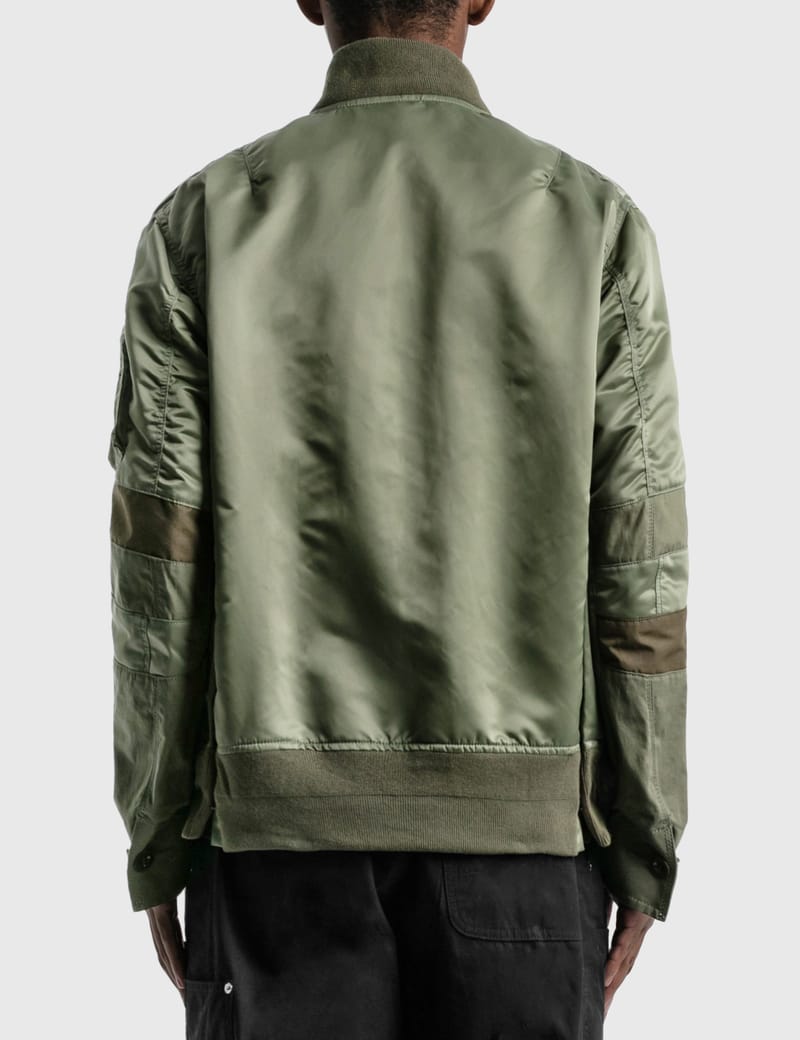 Nylon Twill MA-1 Blouson