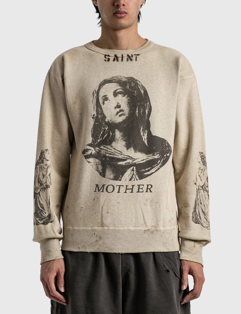 saint michael  god eye crew neck