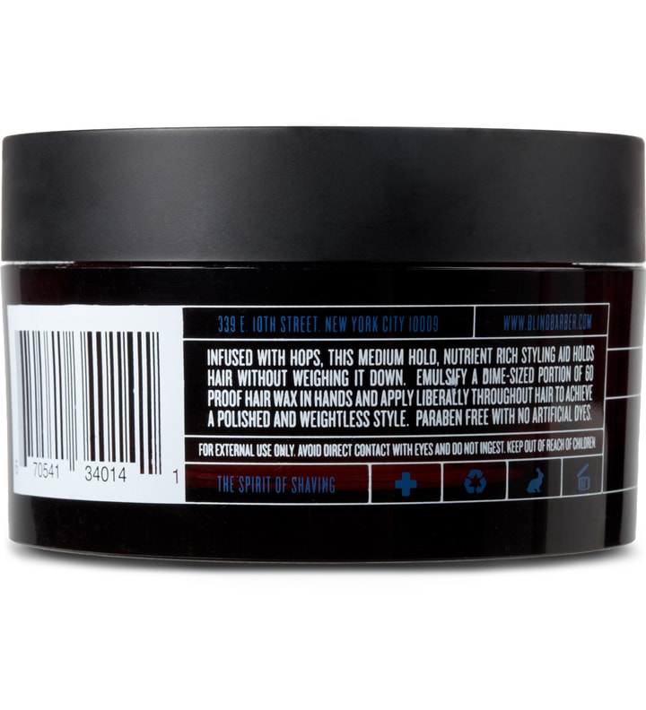 Blind Barber 60 Proof Hair Wax HBX 하입비스트가 엄선한 글로벌 패션&라이프스타일