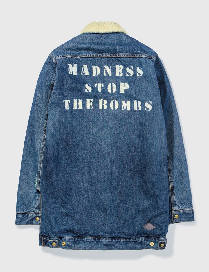 Madness - MADNESS SHEARLING DENIM JACKET | HBX
