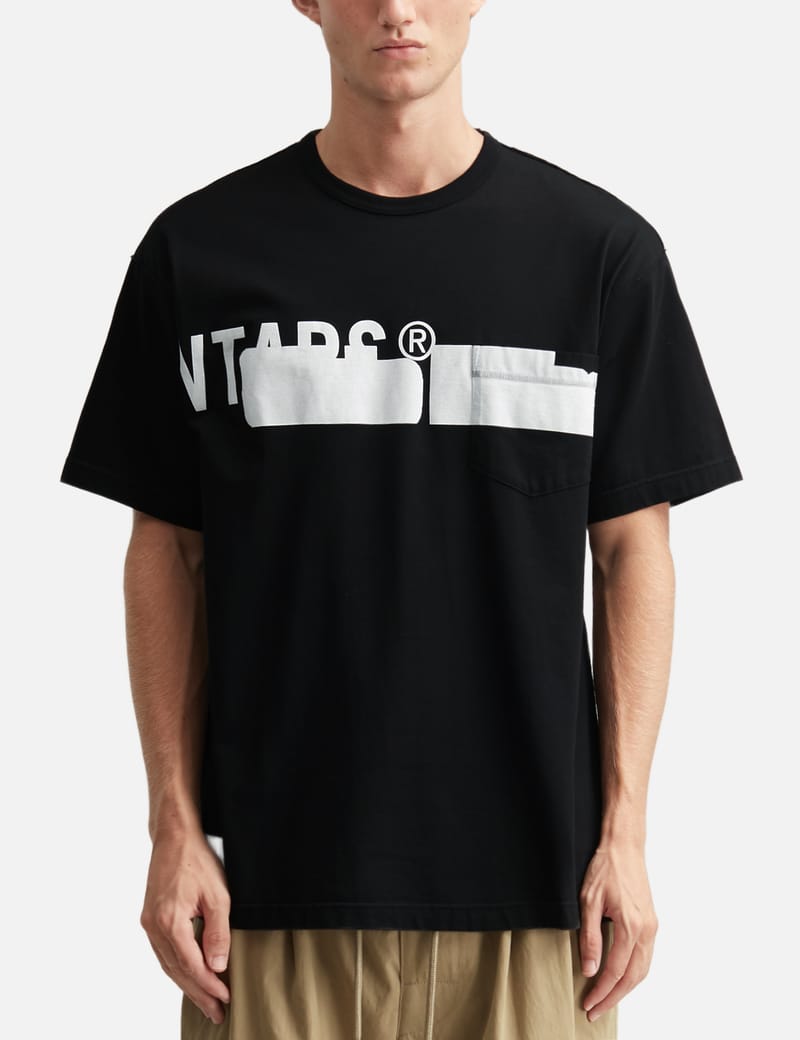 WTAPS ACADEMY / SS / COTTON - Soft cotton tee with chest appliqué