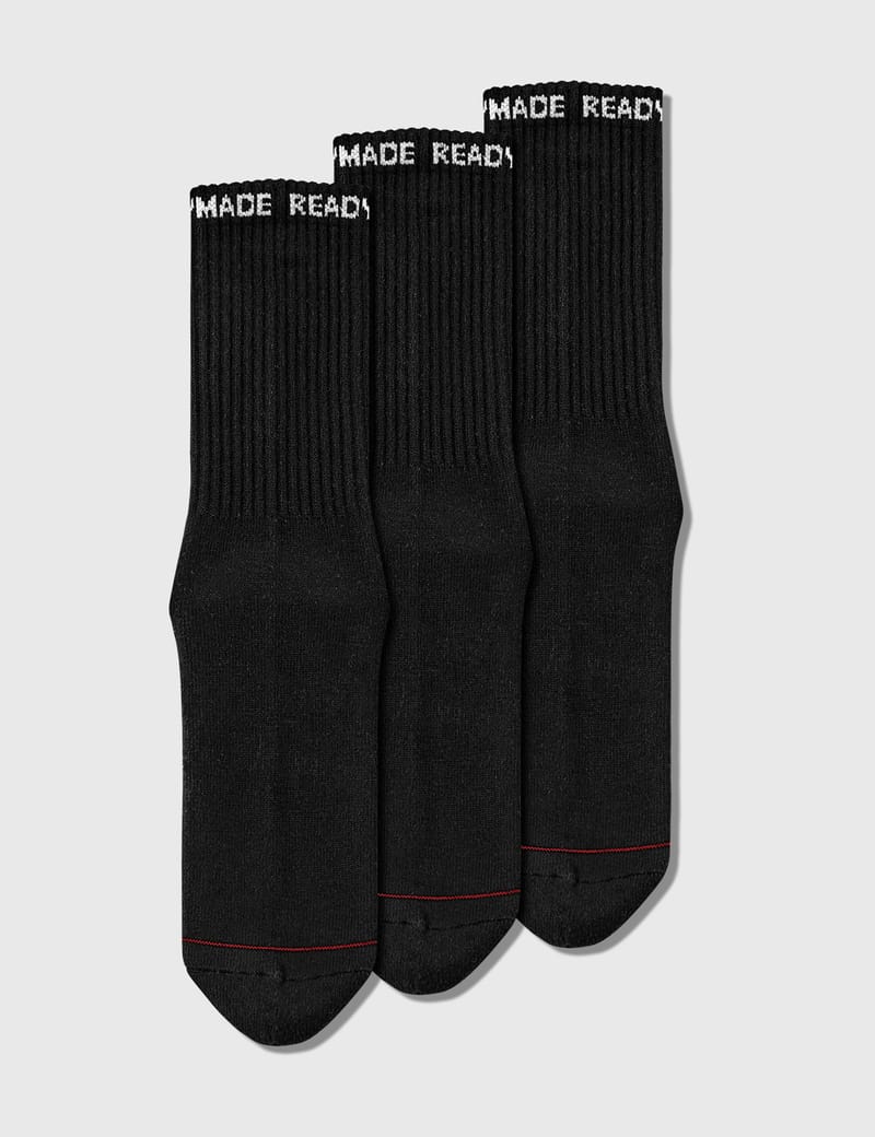 READYMADE - 3P Crew Socks | HBX - Globally Curated Fashion and