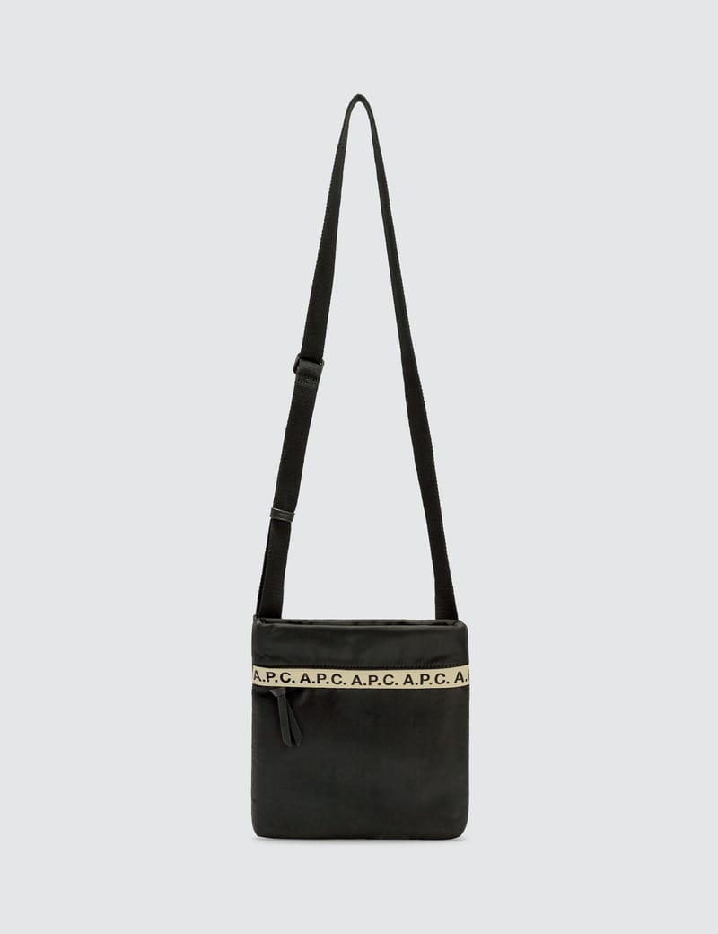 A.P.C. Repeat Waist Bag |Noir| H62129-BLK