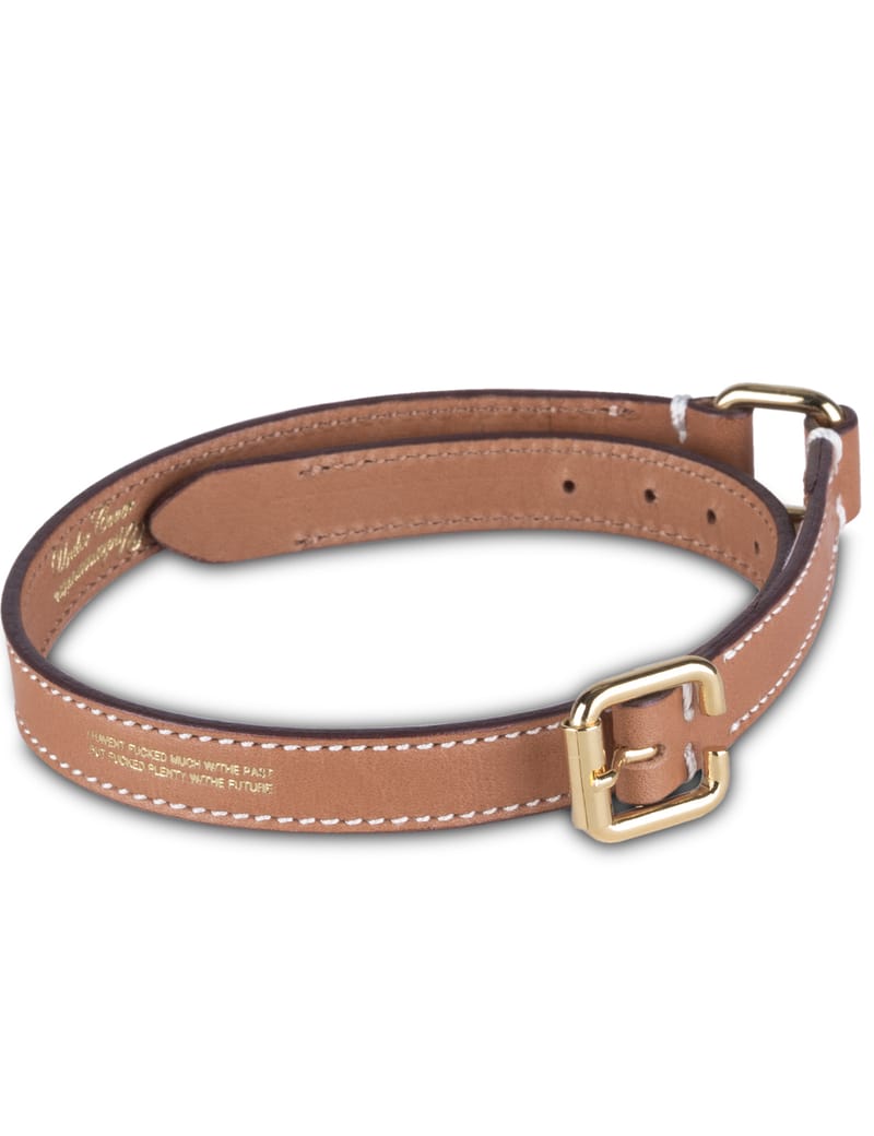 アクセサリー undercover chaos&balance LeatherBracelet Undercover - Studded Leather Bracelet | HBX - Globally