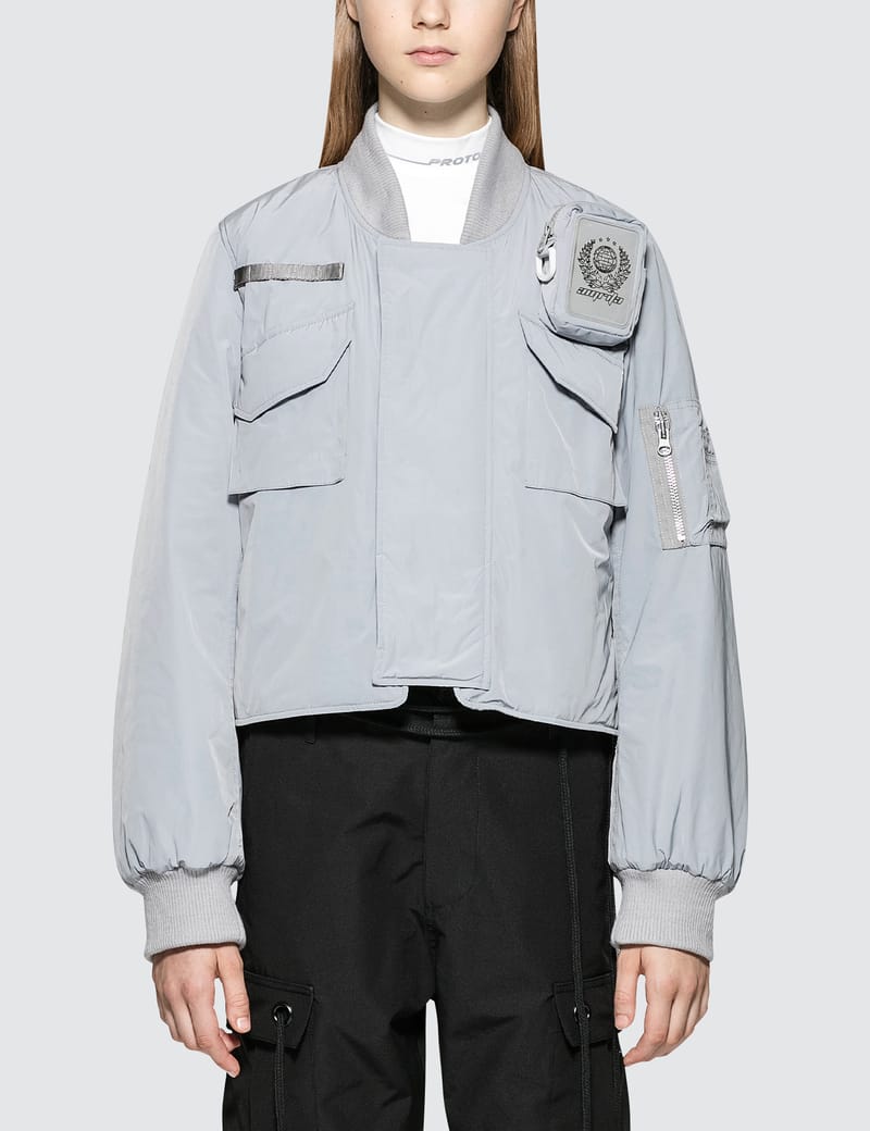 Hyein Seo - MA-1 Jacket With Cigarette Pouch | HBX - ハイプ