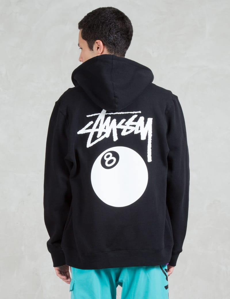 Stüssy - 8 Ball Zip Hoodie | HBX