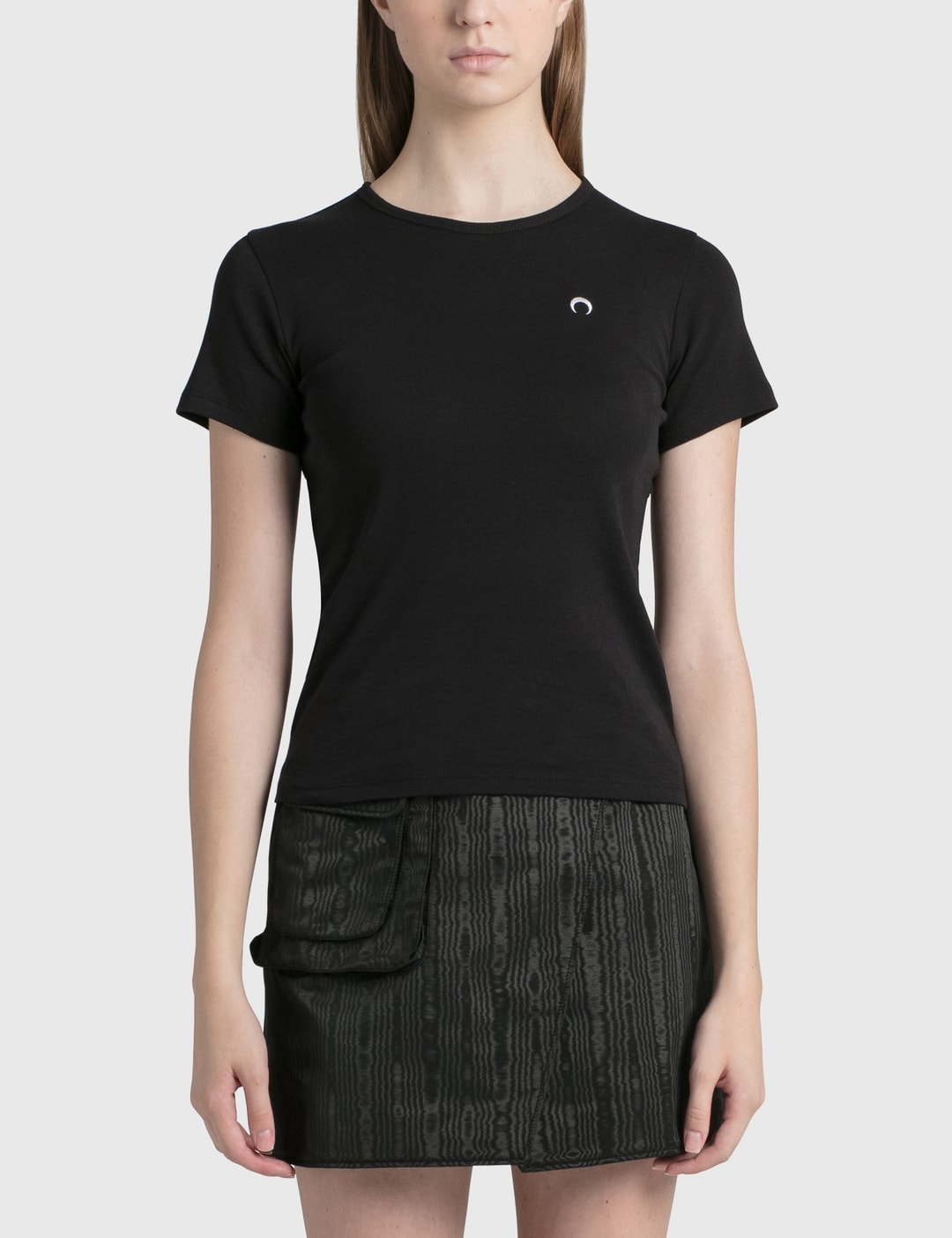 MARINE SERRE - Woman - Black - T-shirt