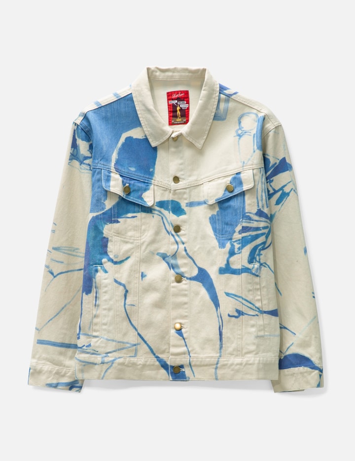 KidSuper Bedroom Painting Denim Jacket HBX Globally Curated