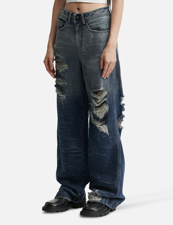 Ader Error - Wide Wrinkle Jeans 