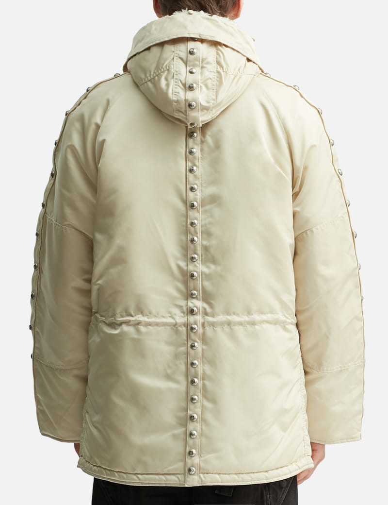THUG CLUB thug club x Alpha Industries N-3B Parka (Detachable