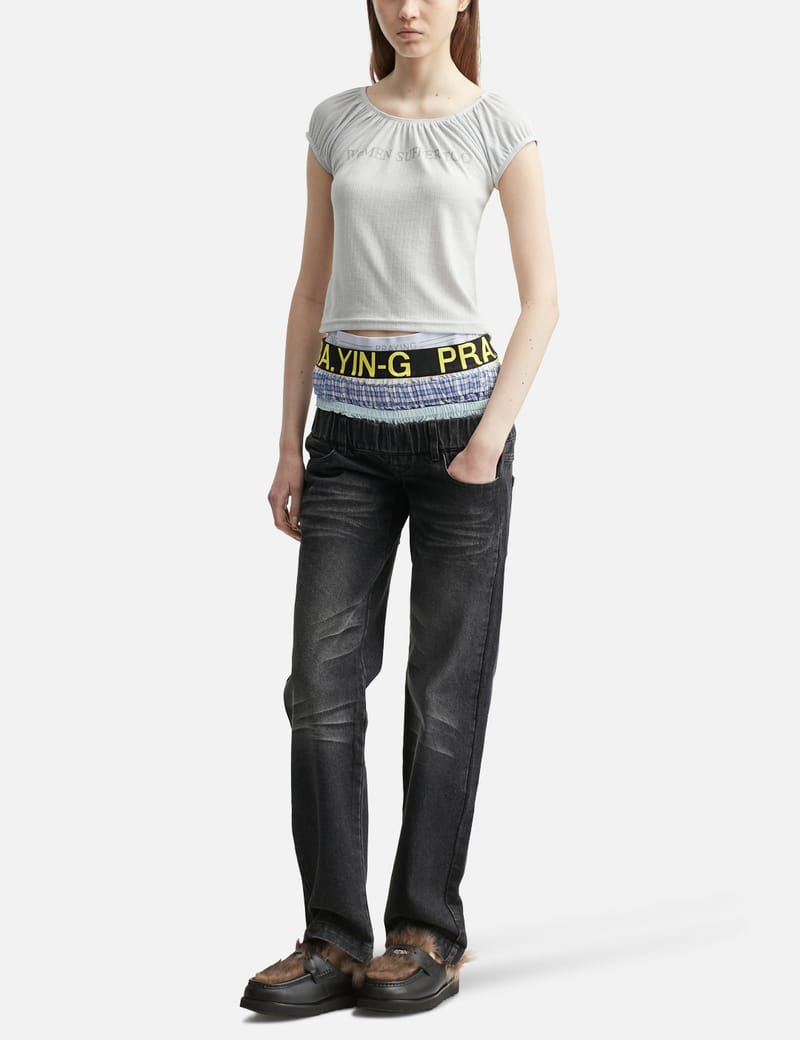 Loewe - HIGH WAISTED JEANS | HBX - Globally Curated Fashion