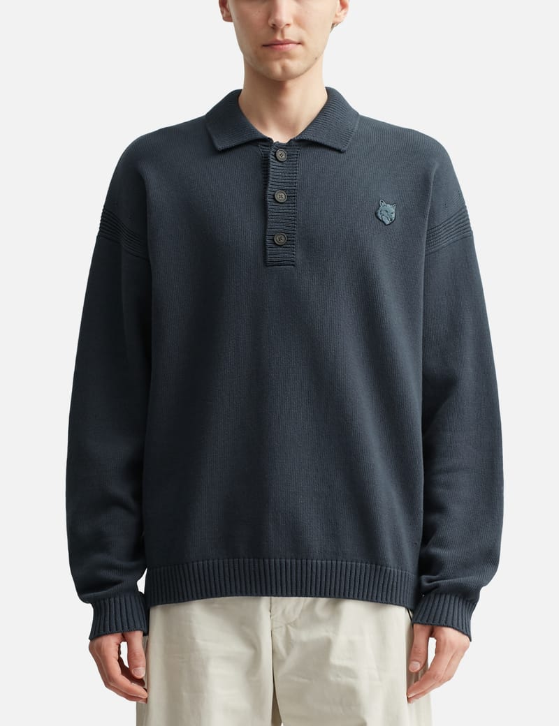 Human Made - Long Sleeve Polo Shirt | HBX - Globally Curated Human Made - Long Sleeve Polo Shirt | HBX - Globally Curated