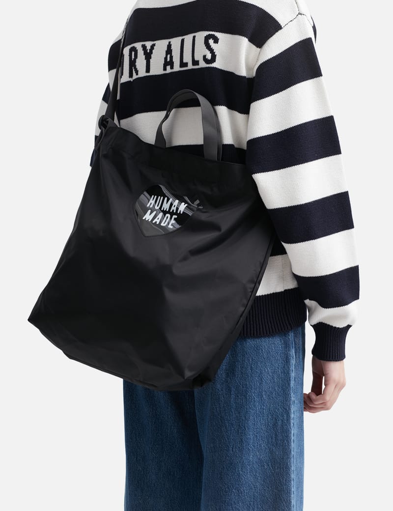 Human Made - NYLON HEART 2-WAY TOTE | HBX - Globally Curated 