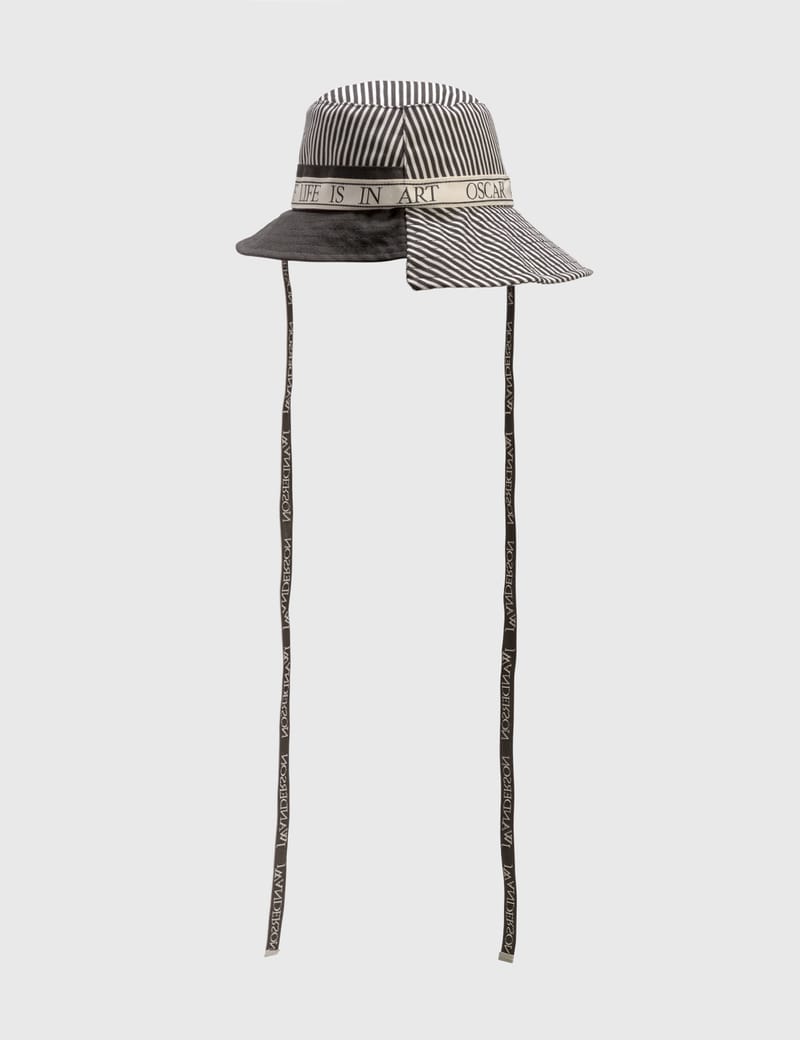 JW Anderson - Oscar Wildeアシンメトリック バケットハット | HBX