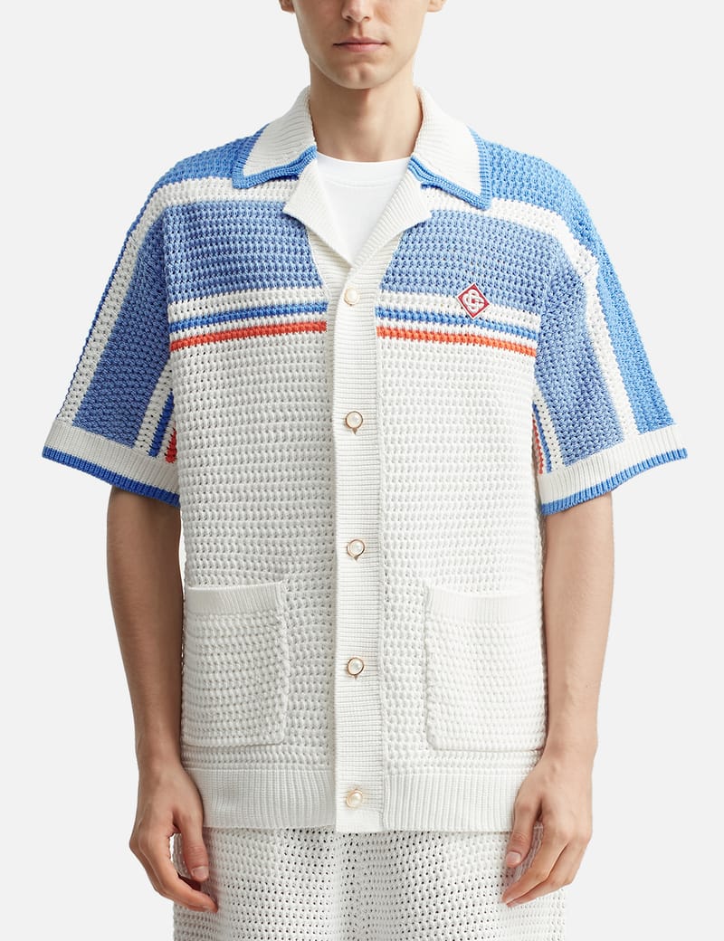 Casablanca - Short Sleeve Cuban Collar Shirt | HBX