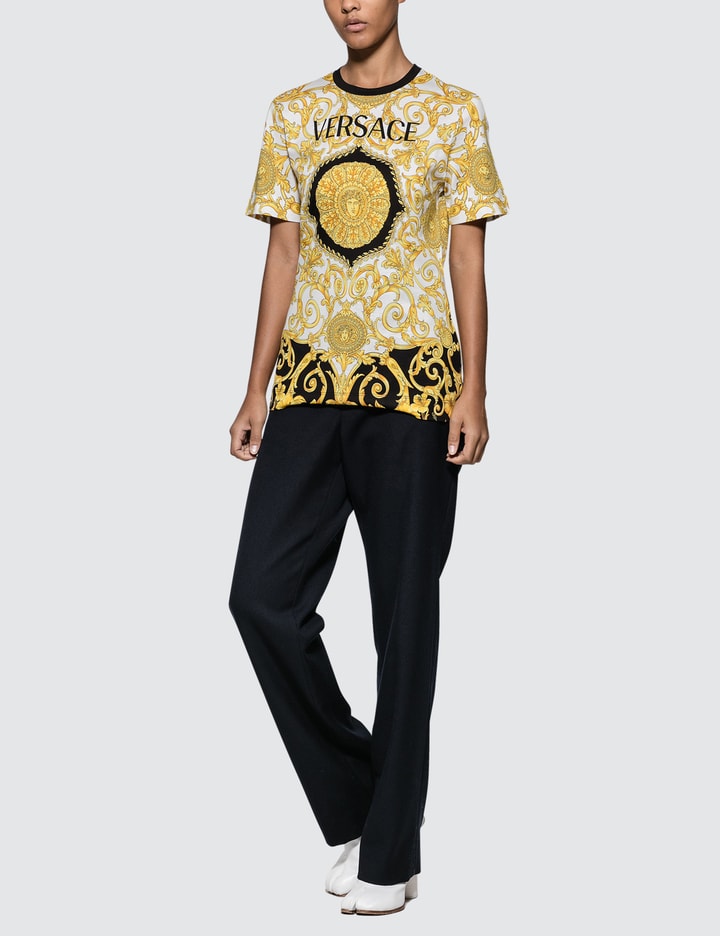 Versace - Donna Short Sleeve T-shirt | HBX - Globally Curated Fashion ...
