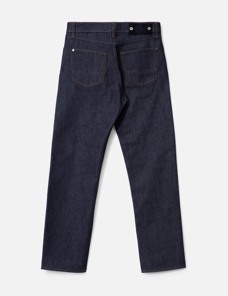 Stone Island Indigo Denim Jeans - 13.5oz生デニムのストレート