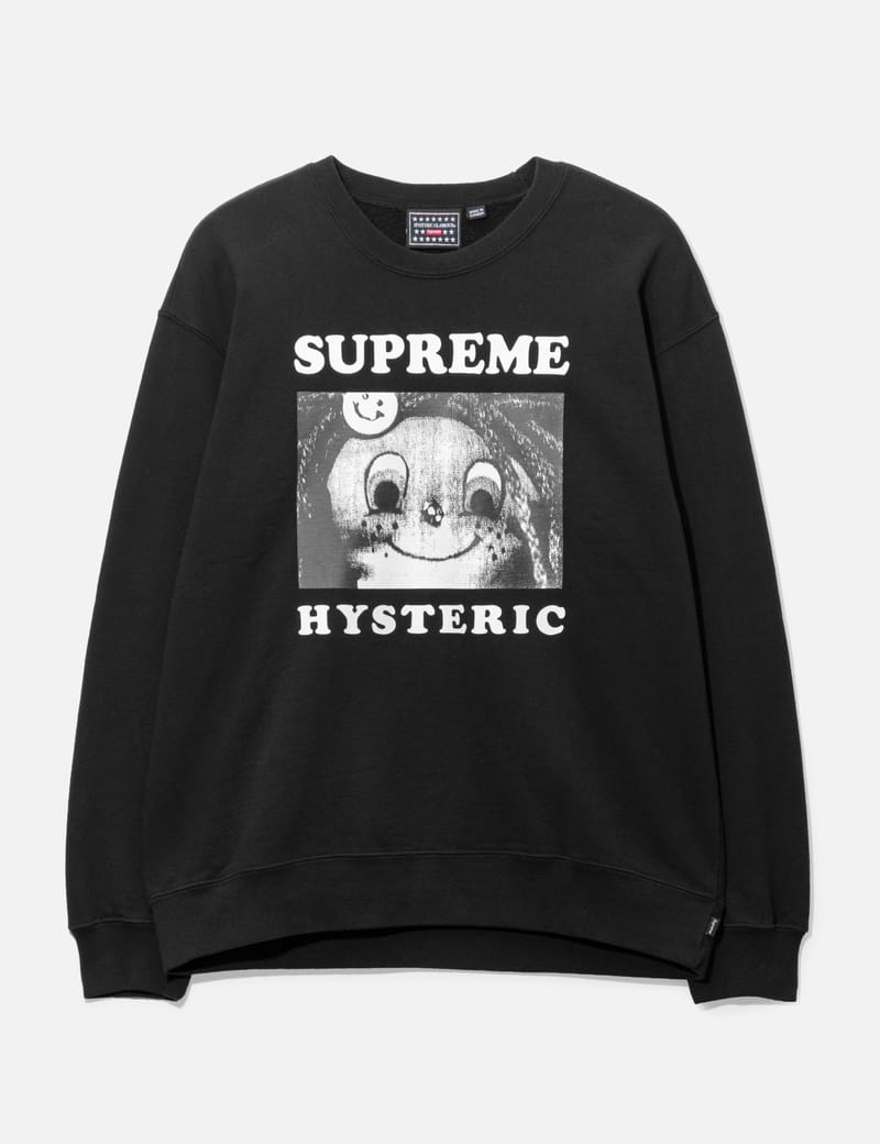 Supreme - SUPREME X HYSTERIC GLAMOUR CREWNECK | HBX