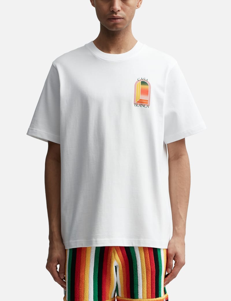 Casablanca - Gradient Arch Logo T-shirt | HBX - Globally