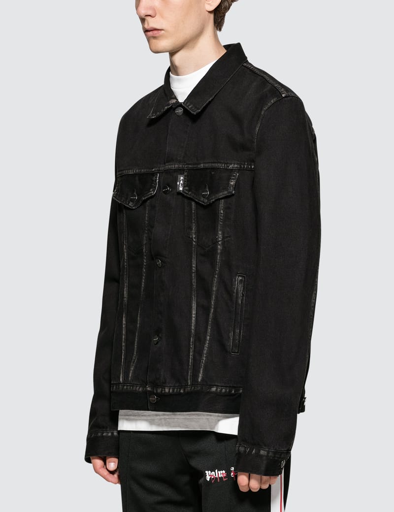 【関税&送料込】Palm Angels Denim Jacket With Jungle Insert Palm Angels Denim jacket with jungle insert | TheDoubleF