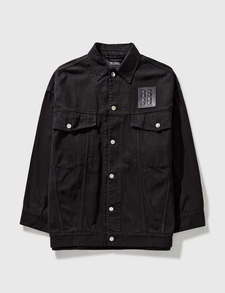 Raf Simons Oversized SolemnX Denim Jacket HBX Globally Curated