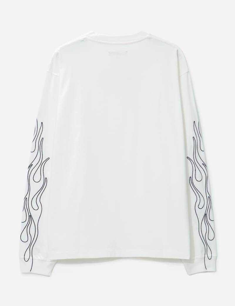 Pleasures - FIERY HEAVYWEIGHT LONGSLEEVE | HBX - Globally