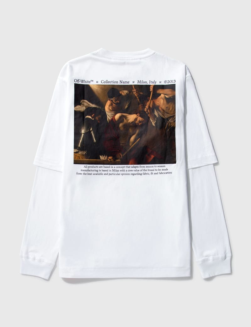 Off-White™ - Caravaggio ダブルスリーブ Tシャツ | HBX - ハイプ