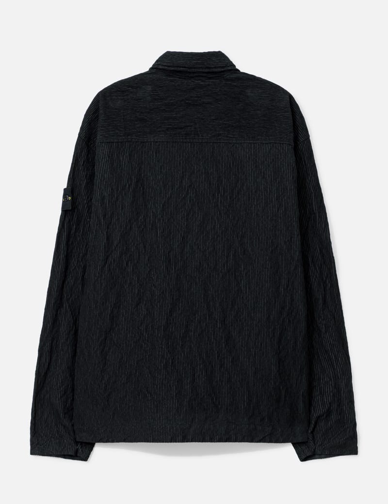 Stone Island - Wrinkled Corduroy 500-TC Overshirt | HBX