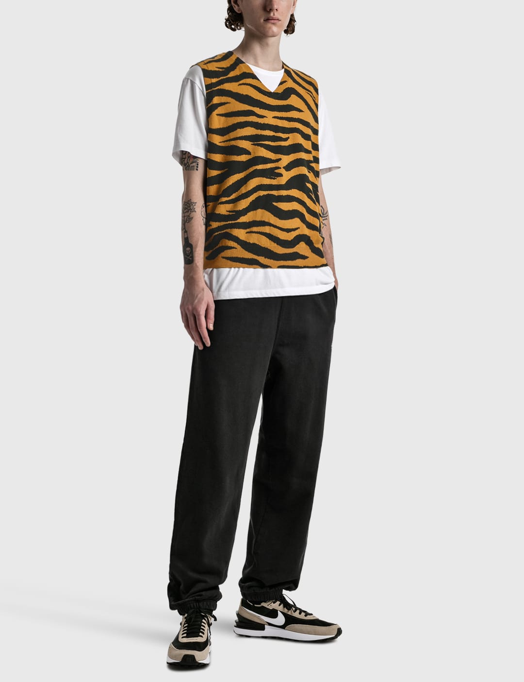 Stüssy - Tiger Printed Sweater Vest | HBX - Globally Curated 