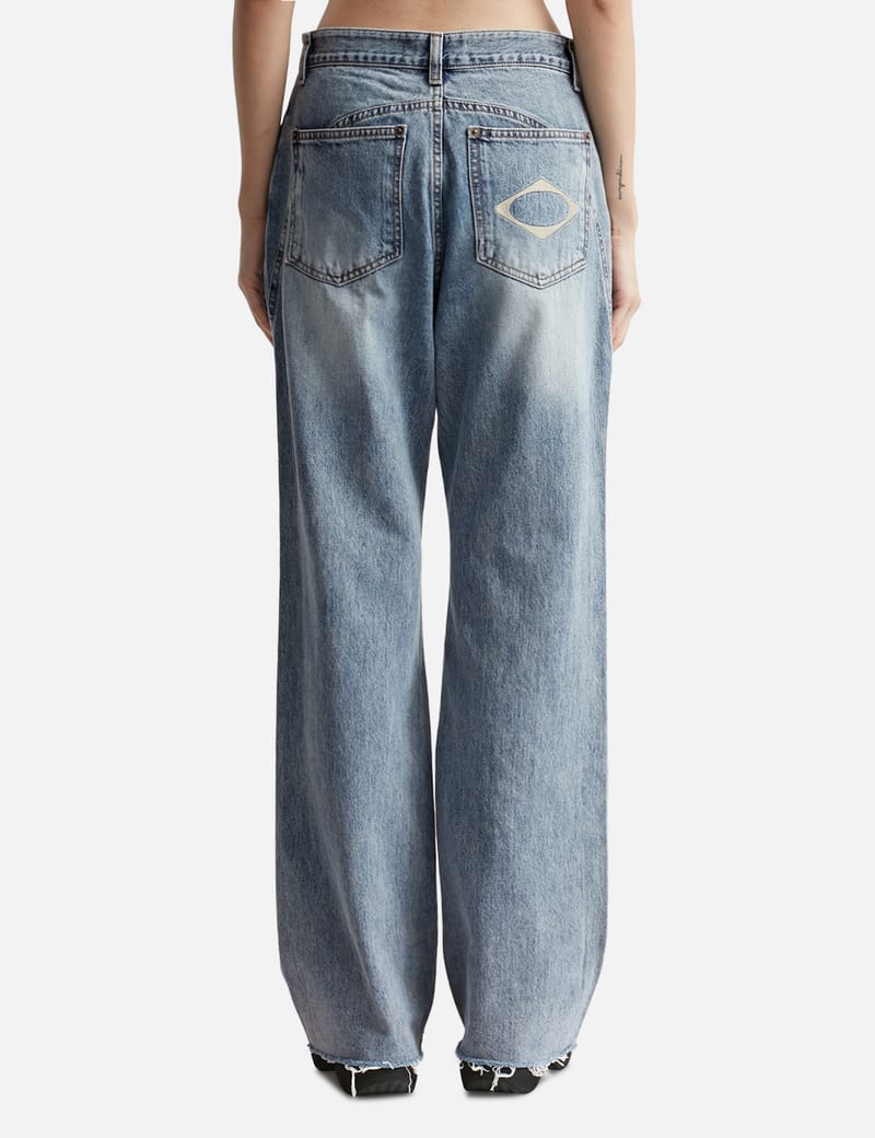 MISCHIEF - RHOMBUS BOYFRIEND JEANS | HBX - Globally Curated