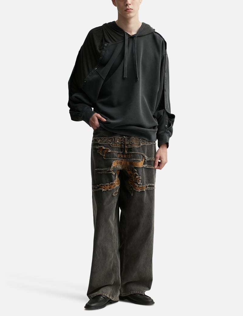 Y/PROJECT - Snap Insert Hoodie | HBX - Globally Curated
