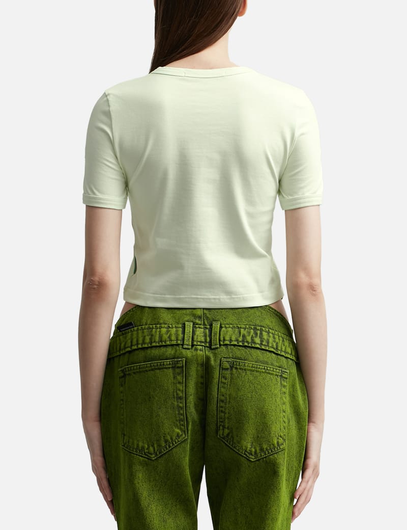 [ANDERSSON BELL]★25SS★韓国人気★COW PRINTED MESH T-SHIRTS anderssonbell | COW PRINTED MESH T-SHIRTS