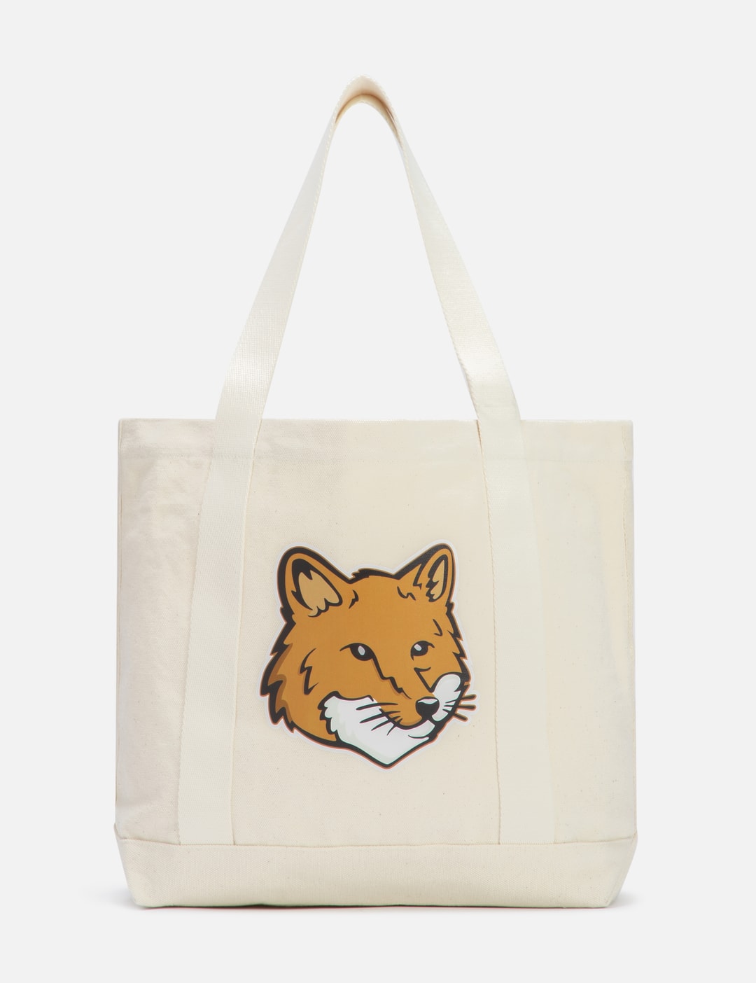 Maison Kitsuné - Fox Head Tote Bag | HBX - Globally Curated Fashion and ...