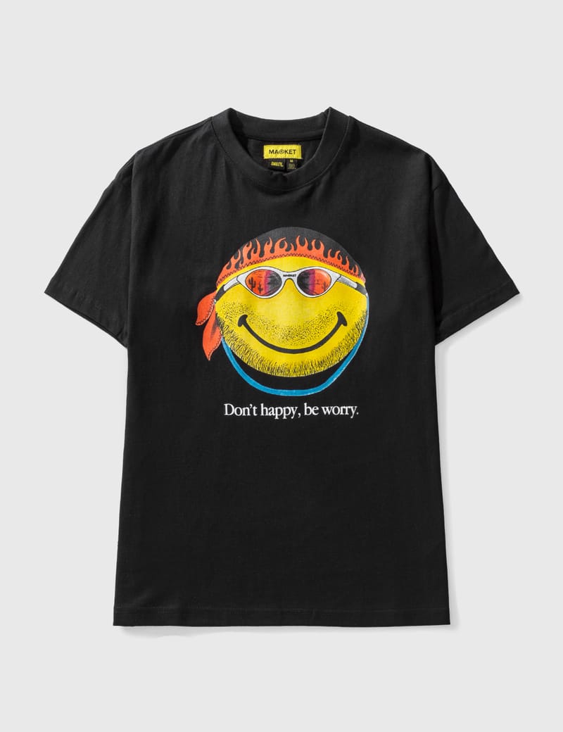ミュージシャン DOTS Don't Worry, Be Happy L/S TEE Amazon.com: Don't Be Happy Worry Long Sleeve T-Shirt