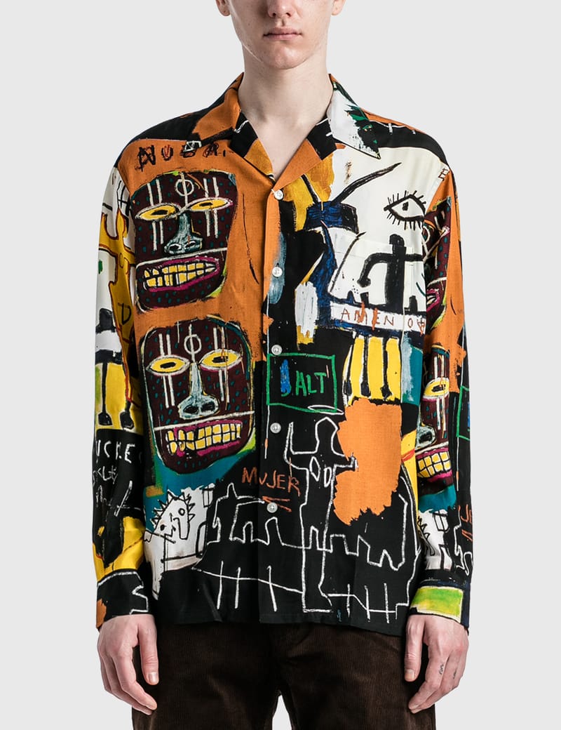 Wacko Maria - JEAN-MICHEL BASQUIAT HAWAIIAN SHIRT | HBX - Globally